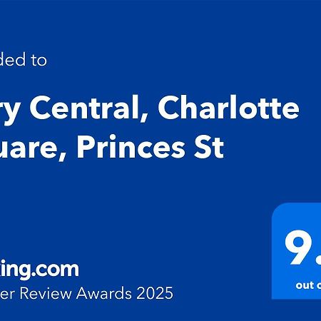 Very Central, Charlotte Square, Near The Castle Edinburg Exteriör bild